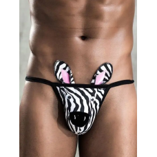 Мужские стринги Zebra M/L